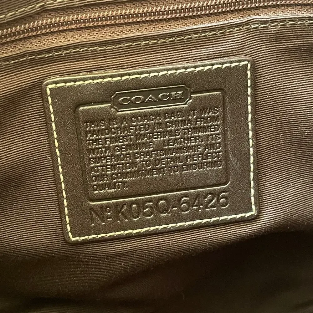Rare Lmt Edition Coach 6426 Purple Suede Stripe Hobo Studs | Y2K Collector Grail - Picture 3 of 12
